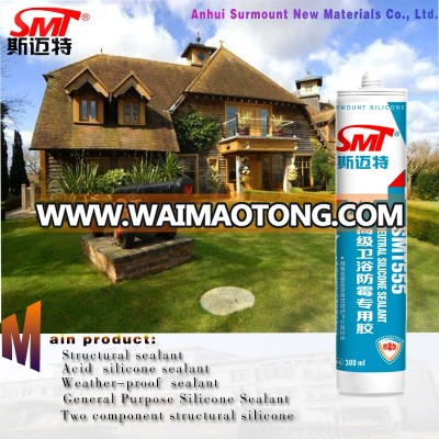 SMT555 One part Mildew proof 300ml neutral silicone sealant